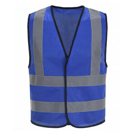 New SMKUK Hi Vis Vest High Viz Visibility Reflective Waistcoat Work Safety