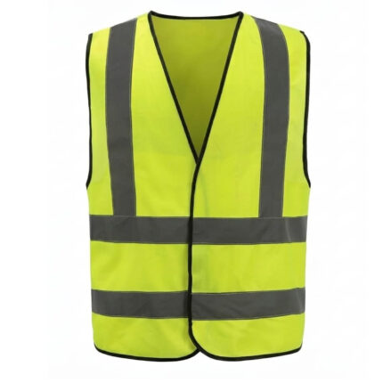 New SMKUK Hi Vis Vest High Viz Visibility Reflective Waistcoat Work Safety