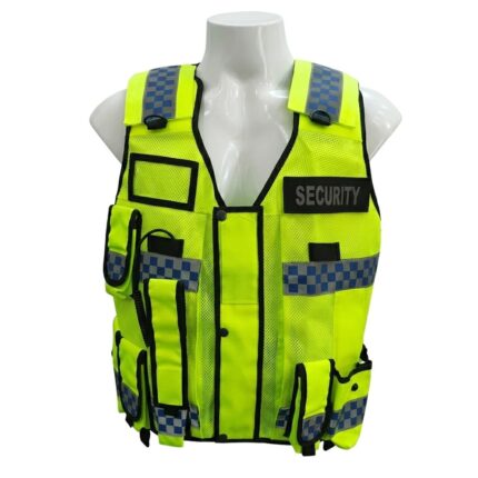 New SMKUK high quality hivis security Tactical Vest SIA