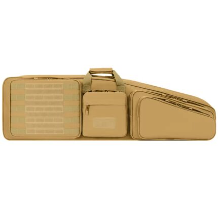 New SMKUK 115cm Tactical Hunting Shooting Padded Carry Case Outdoor Gun Slip Bag