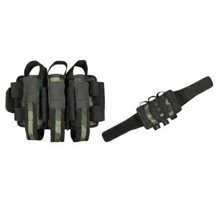 New SMKUK Paintball Tank Pack DESERT Pot Pod Belt Paintball Harness Pods