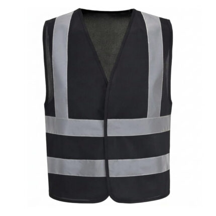 New SMKUK Hi Vis Vest High Viz Visibility Reflective Waistcoat Work Safety